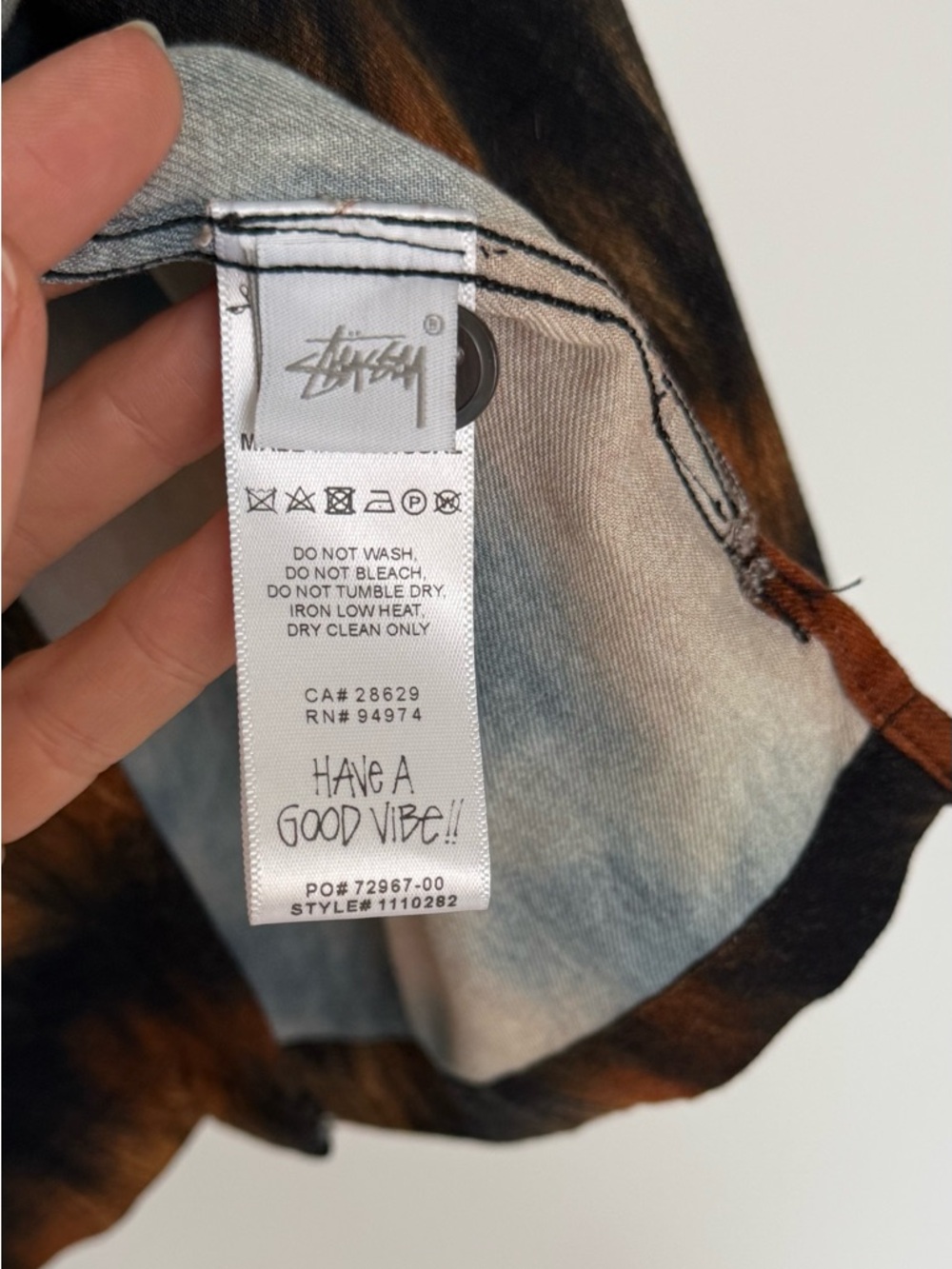 Stussy Fur Print Shirt 'Tiger' - Picture 5 of 5